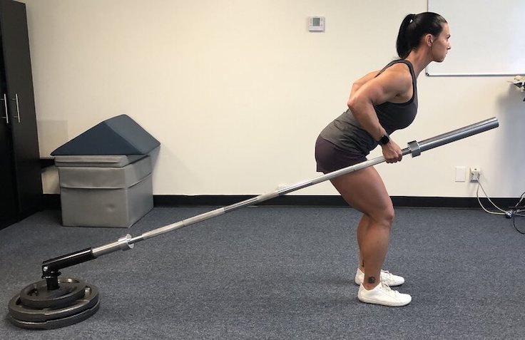 Landmine Bent Single Arm Row 2