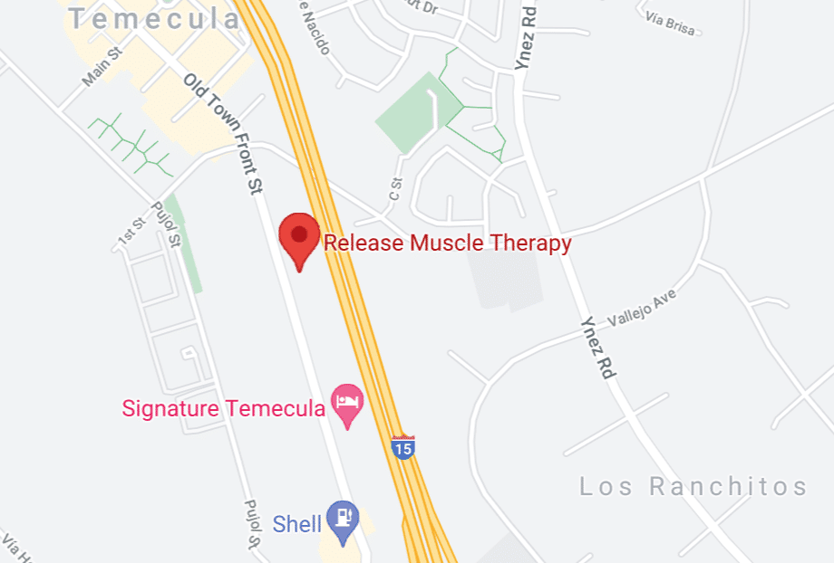 Murrieta Neuromuscular Massage Map