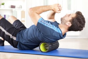 Stretch-For-Upper-Back-Pain-Foam-Roller